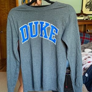 Duke grey and blue long sleeve